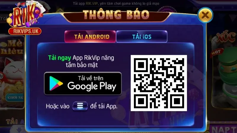 Tải app với hệ điều hành Android